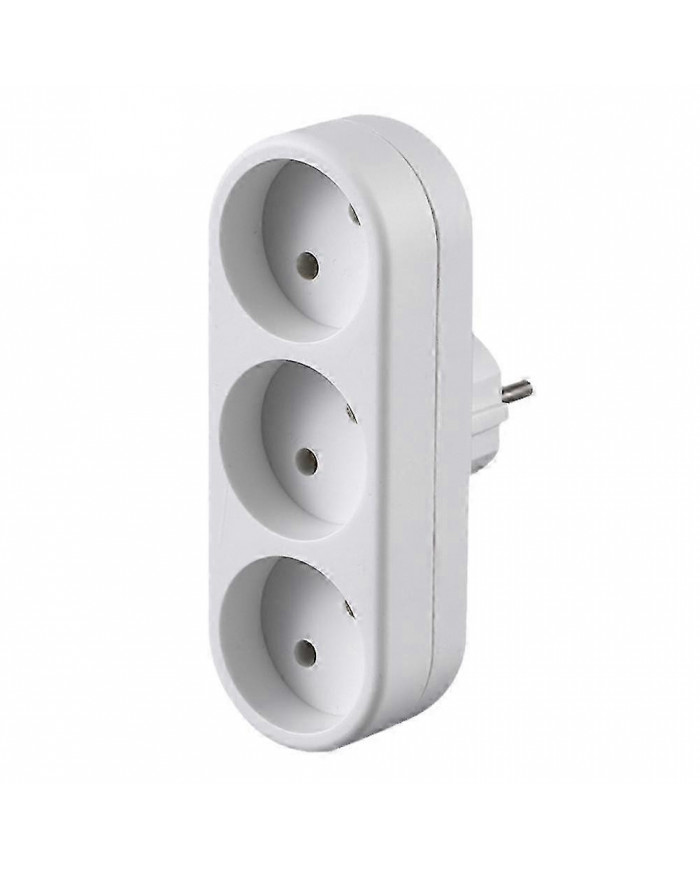 EU Ground Wall Socket Adapter Plug Extension Power Outlet Converter 3500W