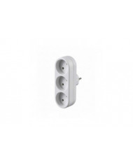 EU Ground Wall Socket Adapter Plug Extension Power Outlet Converter 3500W