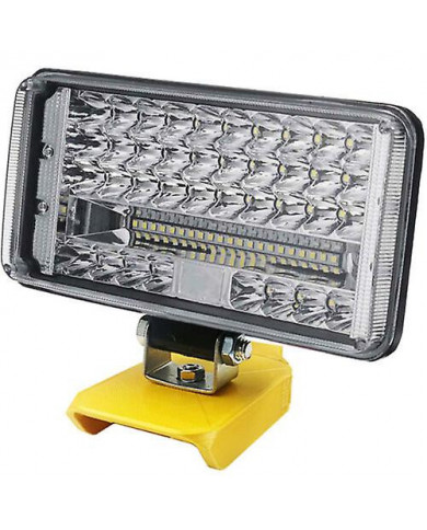 Led Work Light 204w 8600 Lm lampe de poche pour Dewalt Xr 18v 20v batterie au lithium