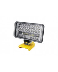 Led Work Light 204w 8600 Lm lampe de poche pour Dewalt Xr 18v 20v batterie au lithium