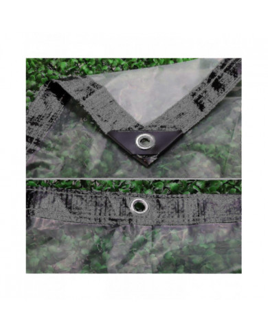 100% Nouveau, bâche transparente imperméable à l’eau w / œillets Heavy Duty Pvc Patio Plant Cover