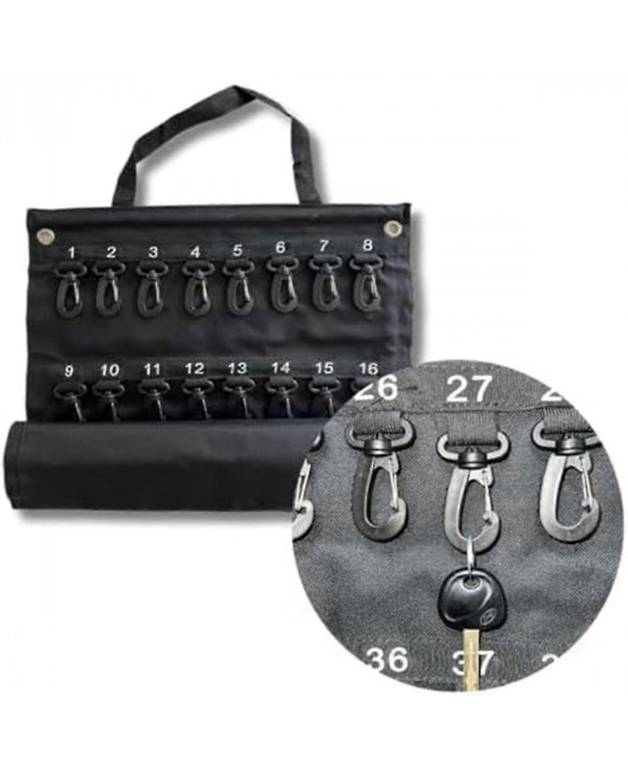 Boîte de rangement polyvalente pour clés enroulables, boîte de rangement portable résistante aux intempéries, peut [...]