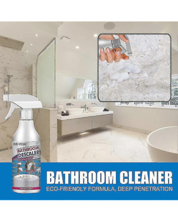 3pcs Bathroom Cleaner Bathroom Sink Toilet Derusting Cleaning Decontamination Descaling Multi-purpose Cleaner