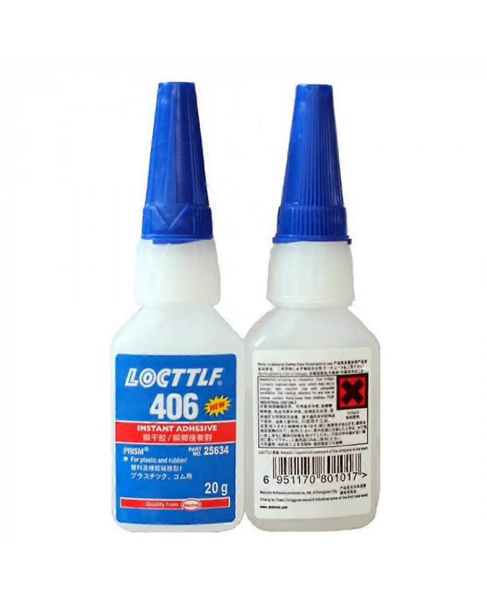 LOCTITE 406 20g Colle Instantanée Adhésif Rapide Super Colle Industrielle AUS