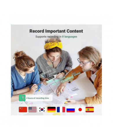 Scanner à stylet, dispositif de synthèse vocale pour la dyslexie, stylo lecteur de surligneur numérique OCR, stylo [...]