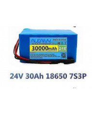 24v 30ah 7s3p 18650 Li-ion Batterie Tx-60 29.4v 30000mah Vélo électrique Cyclomoteur / électrique / li-ion
