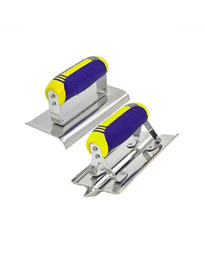 Déligneuse à main en béton en acier inoxydable et ensemble d’outils de groover Kit de finition en stuc ciment