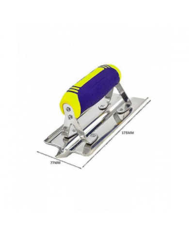 Déligneuse à main en béton en acier inoxydable et ensemble d’outils de groover Kit de finition en stuc ciment