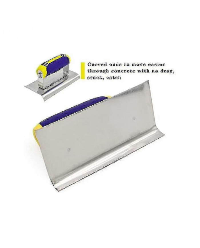 Déligneuse à main en béton en acier inoxydable et ensemble d’outils de groover Kit de finition en stuc ciment