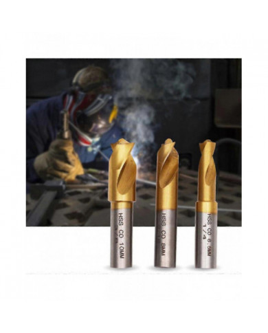 Hss-co Cobalt Foret Set pour métal trempé, acier inoxydable, fonte