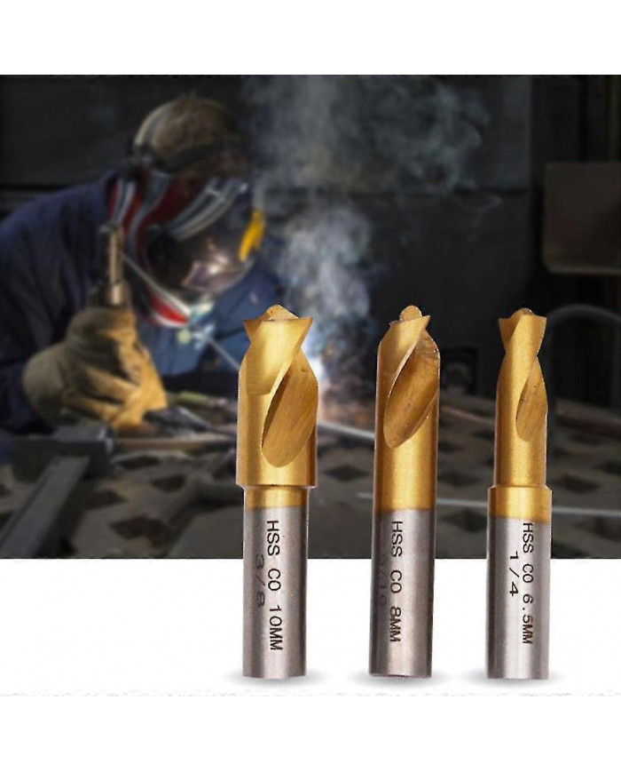 Hss-co Cobalt Foret Set pour métal trempé, acier inoxydable, fonte