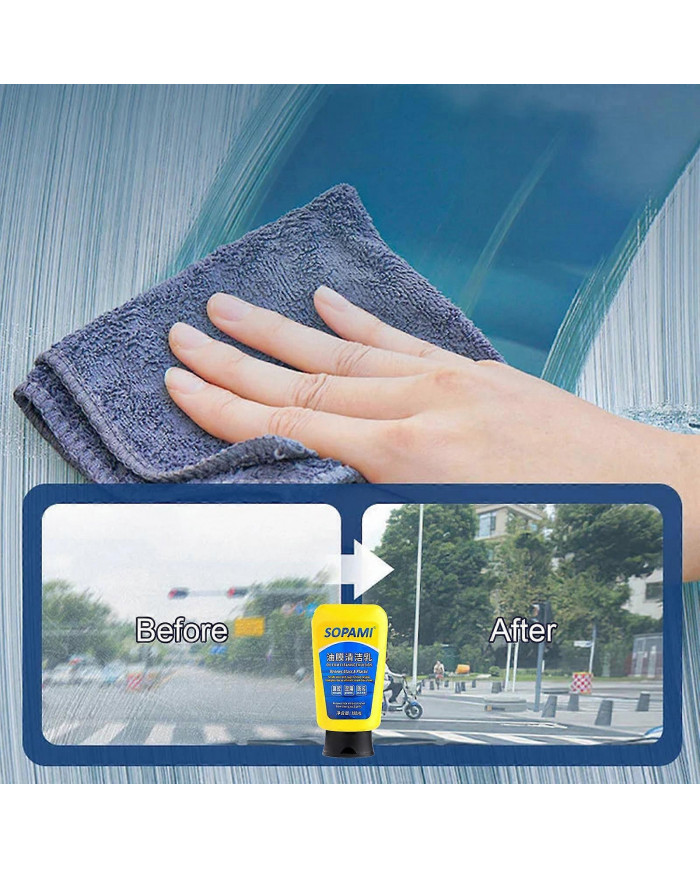 Spray de revêtement de voiture Sopami, nettoyant pour vitres en émulsion de film d’huile Sopami Agent de [...]