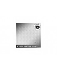 Couvercle de drain encastré recouvert de poudre de trou d’homme