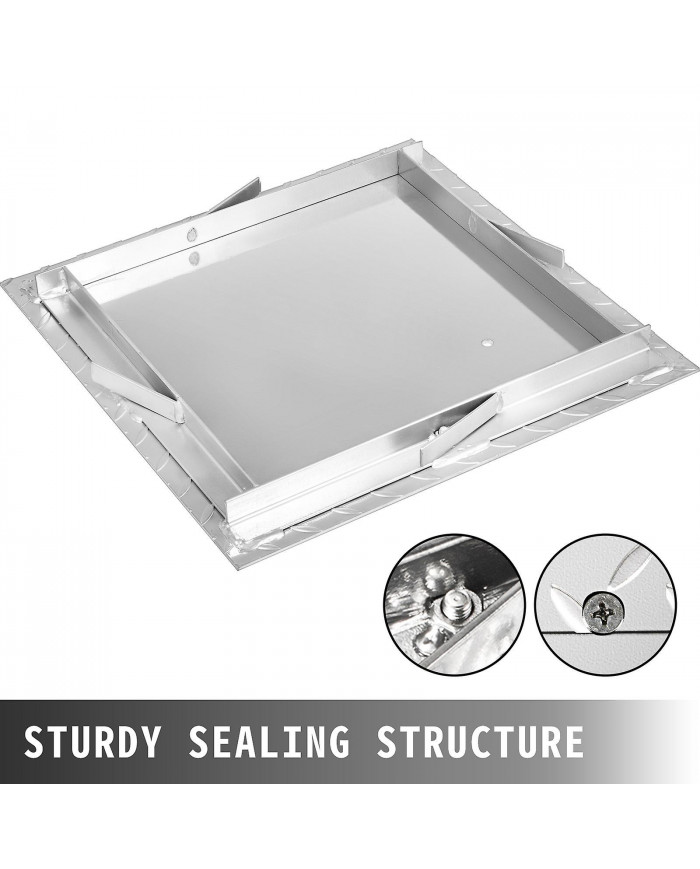 Couvercle de drain encastré recouvert de poudre de trou d’homme