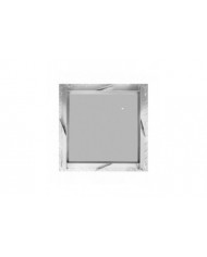 Couvercle de drain encastré recouvert de poudre de trou d’homme