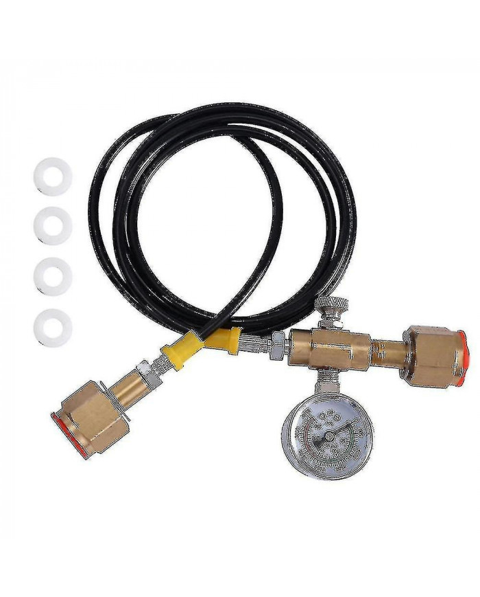 Adaptateur de charge de station de remplissage de CO2 d’argon pour petits réservoirs de soudage, w / 1,5 mètres [...]