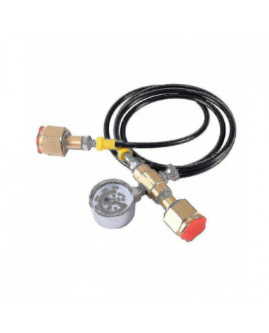 Adaptateur de charge de station de remplissage de CO2 d’argon pour petits réservoirs de soudage, w / 1,5 mètres [...]