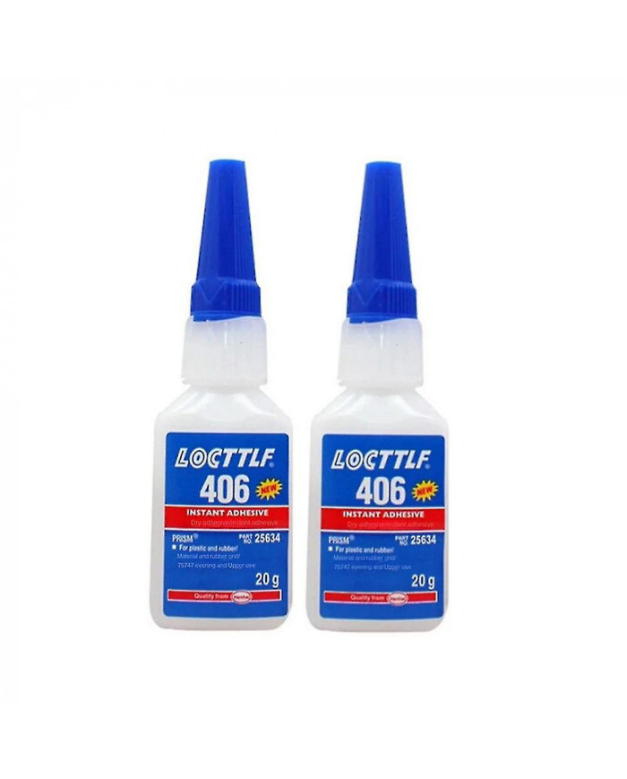 1-4pcs New Loctite 406 20 Gm adhésif instantané Super Glue pour plastique et caoutchouc Henkel
