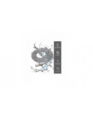 Tuyau de douche 5m extra long tuyau de pomme de douche en acier inoxydable, avec connecteur en laiton massif, [...]