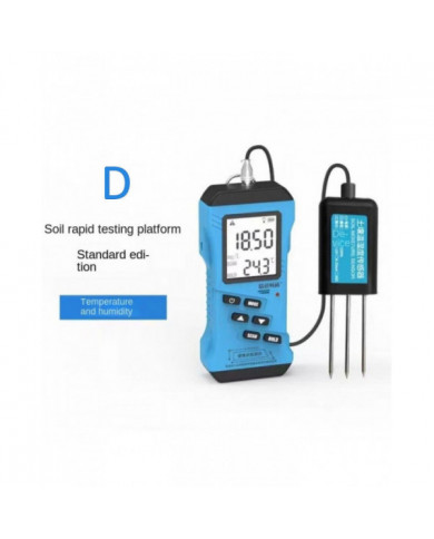 Testeur de sol 7 en 1 pour pH, EC, NPK, humidité, température | Écran LCD | Protocole Modbus