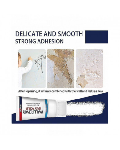 Rollfixt Wall Repair Easy Roller, 2024 New Small Roller Wall Patching Brush