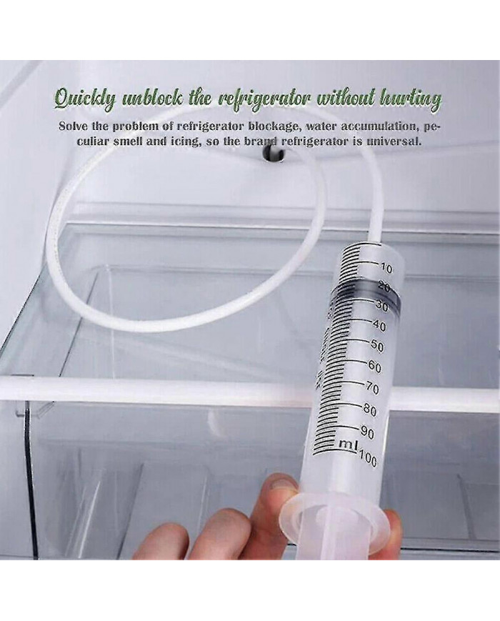 Réfrigérateur Réfrigérateur Drain Hole Clog Remover Set Nettoyage Too + Kit