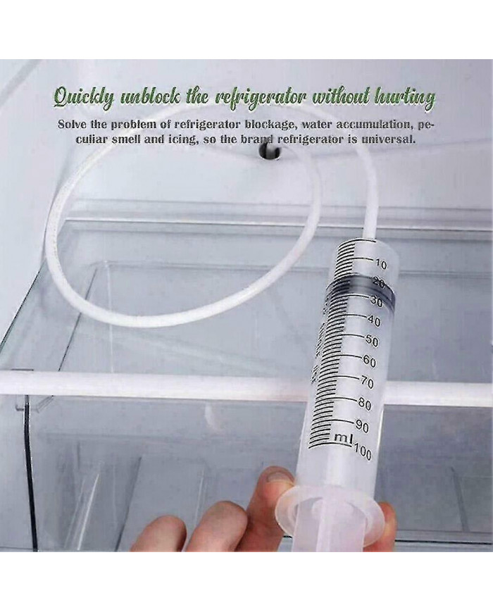 Réfrigérateur Réfrigérateur Drain Hole Clog Remover Set Nettoyage Too + Kit