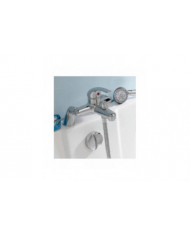 Moderne Monobloc Baignoire Douche Mitigeur Robinet Salle de Bain Baignoire Remplissage Laiton Robinet Combiné