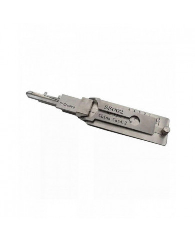 Outil Lishi 2en1 pour Sc1 Sc4 Kw1 Kw5 Am5 M1 / ms2 Ss001 Nsn14 Cy24v.2 Fo38 Gm37 Gm39