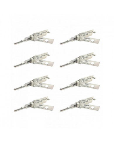 Outil Lishi 2en1 pour Sc1 Sc4 Kw1 Kw5 Am5 M1 / ms2 Ss001 Nsn14 Cy24v.2 Fo38 Gm37 Gm39