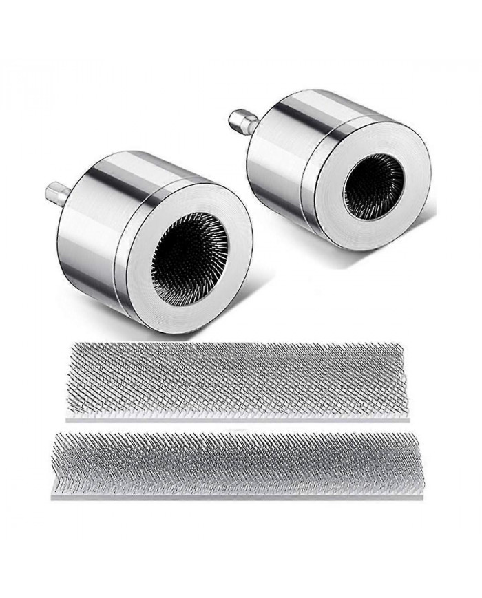 Paquet de 2 nettoyeurs de tuyaux en cuivre métallique avec 2 brosses remplaçables Brosse de nettoyage de tube pour [...]