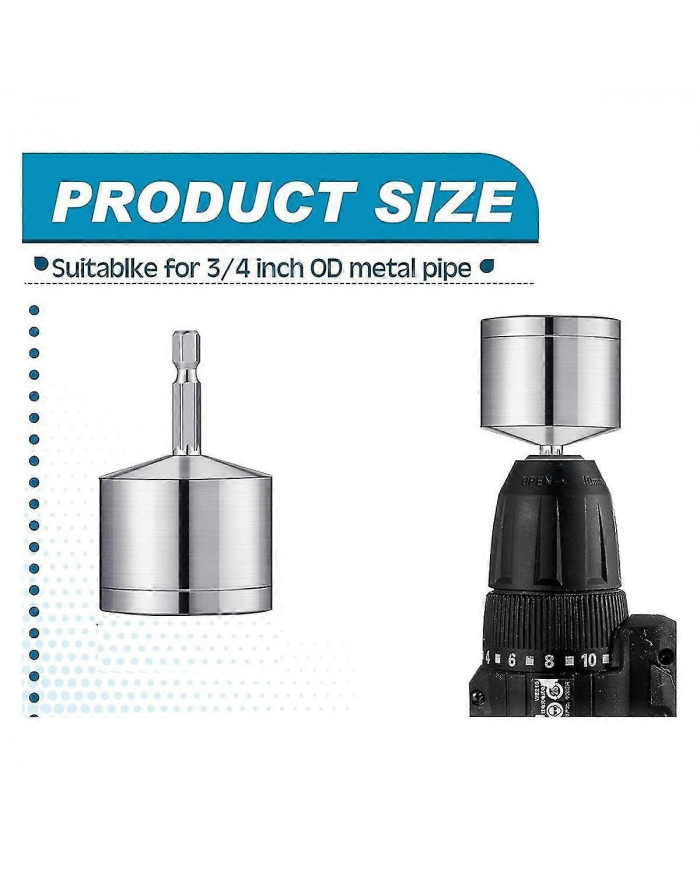 Paquet de 2 nettoyeurs de tuyaux en cuivre métallique avec 2 brosses remplaçables Brosse de nettoyage de tube pour [...]