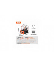 3kg Gobelet Rotatif Surface Polisseuse Bijoux Polonais Finition Machine Bijou DIY