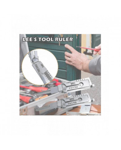 Serrurier Lishi 2 en 1 Outils Kw5 pour porte Ouvre-serrure civile Outil à main Serrurier professionnel à main T-DF