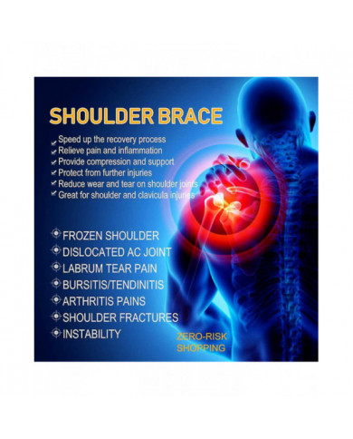 Attelle Luxation Arthrite Douleur Ceinture de soutien d’épaule, Attelle d’épaule