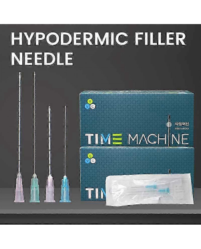 Canule jetable d’usine 22g 50mm 70mm Blunt Fine Micro Corps Piercing Aiguilles Canule Seringue Outil