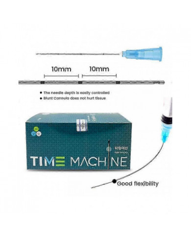 Canule jetable d’usine 22g 50mm 70mm Blunt Fine Micro Corps Piercing Aiguilles Canule Seringue Outil