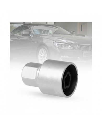 Acier au carbone Verrouillage Roue Boulon Remover Roue Verrou Boulon Outil de retrait pour Bmw 1 2 3 6 7 Série