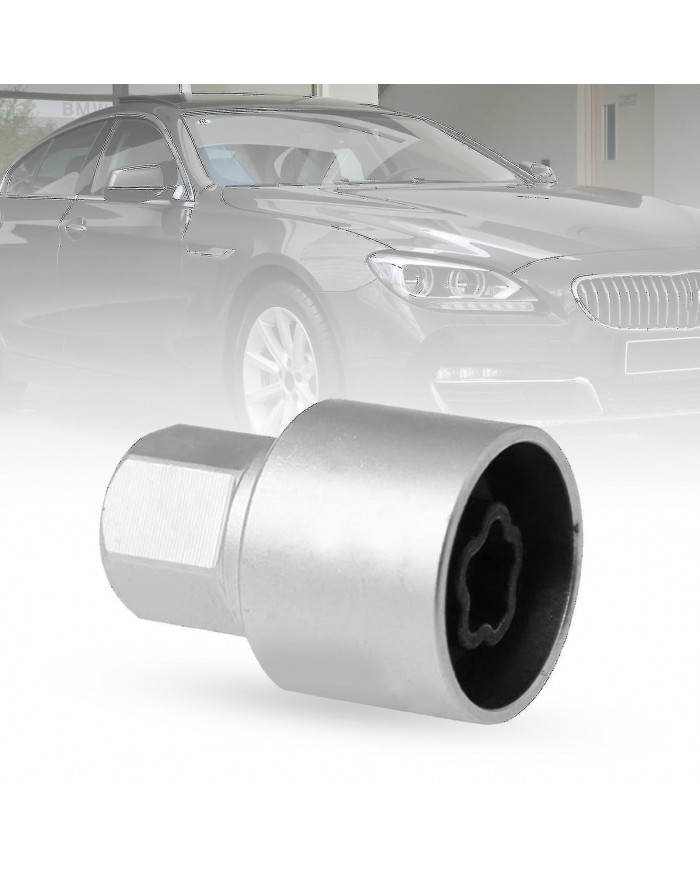 Acier au carbone Verrouillage Roue Boulon Remover Roue Verrou Boulon Outil de retrait pour Bmw 1 2 3 6 7 Série