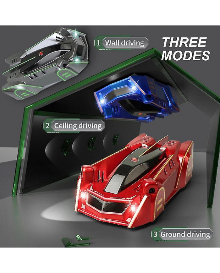 Nouveau laser zéro gravité chaud, coureur mural guidé par laser, voiture de course d’escalade murale