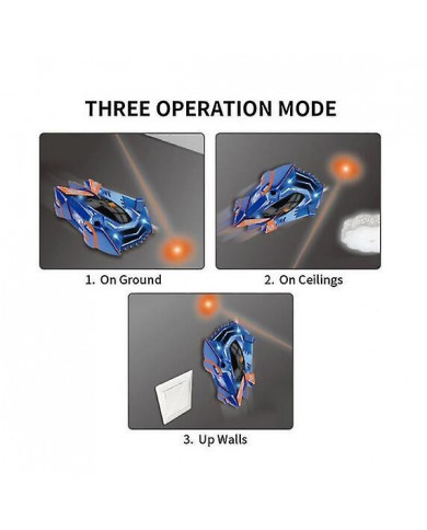 Nouveau laser zéro gravité chaud, coureur mural guidé par laser, voiture de course d’escalade murale