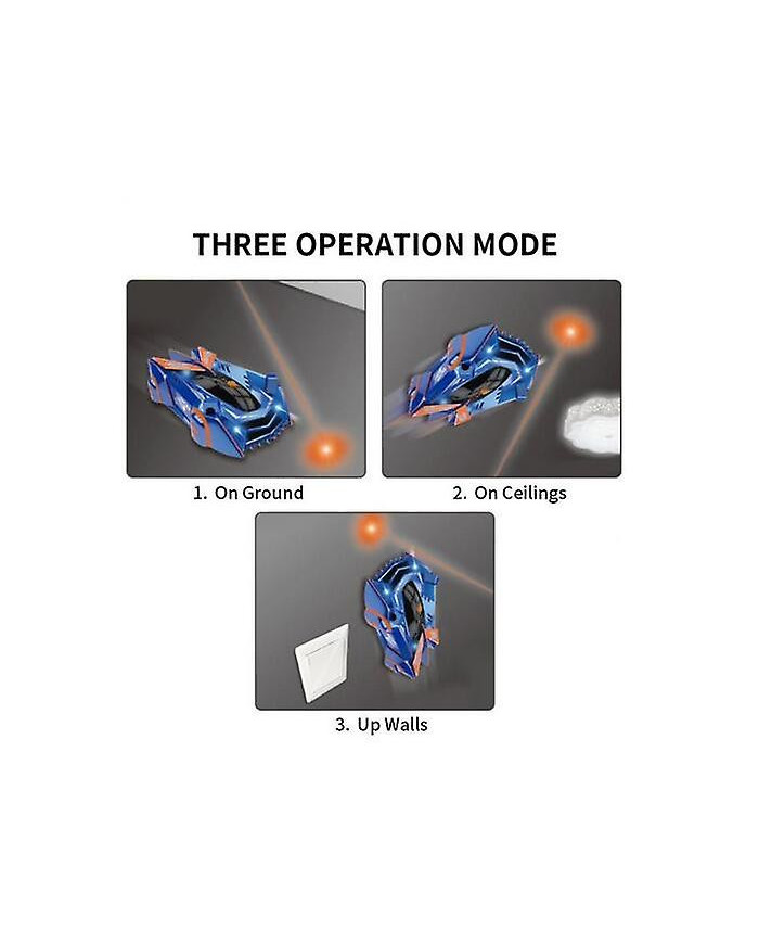 Nouveau laser zéro gravité chaud, coureur mural guidé par laser, voiture de course d’escalade murale