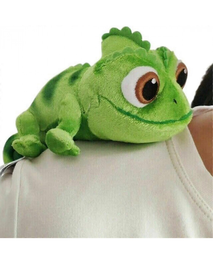 Épaule Peluche Poupée Animal en peluche Mignon Peluche Poupée Jouet Vert Jouet en peluche