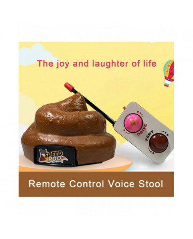 Décompression Jouet Télécommande Caca Voiture Drôle Parodie Nouveauté Nausée Astuce Jouet