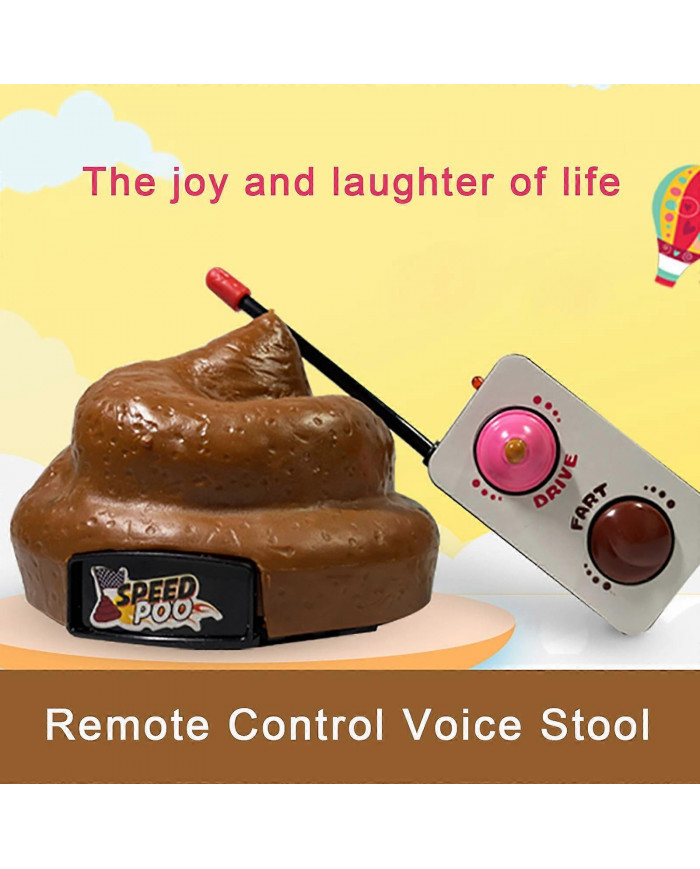 Décompression Jouet Télécommande Caca Voiture Drôle Parodie Nouveauté Nausée Astuce Jouet