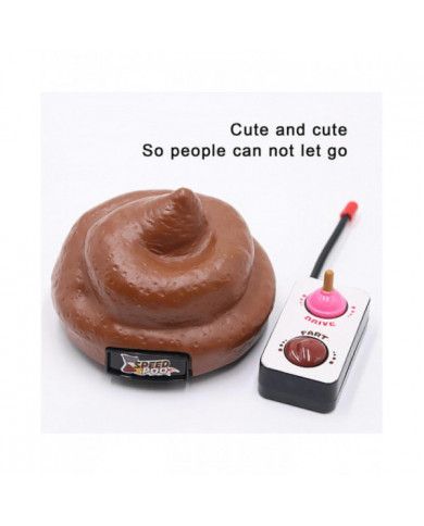 Décompression Jouet Télécommande Caca Voiture Drôle Parodie Nouveauté Nausée Astuce Jouet