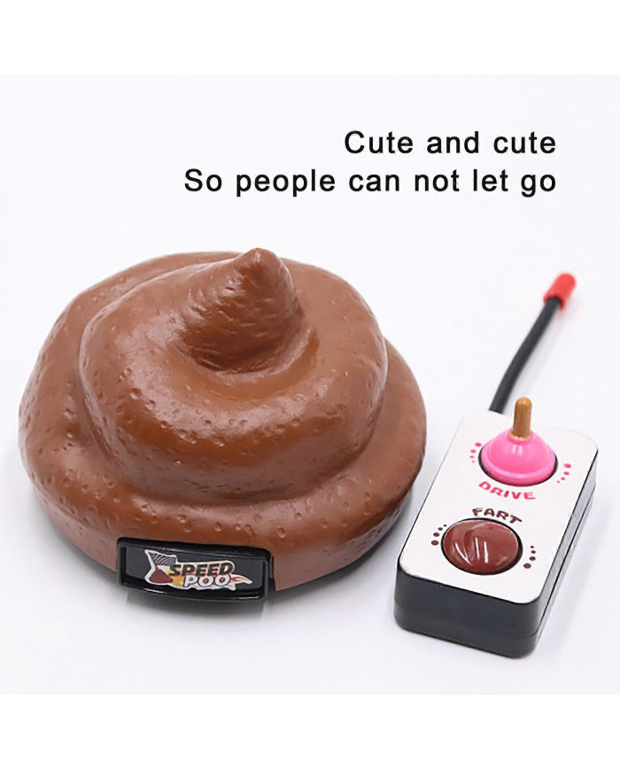 Décompression Jouet Télécommande Caca Voiture Drôle Parodie Nouveauté Nausée Astuce Jouet
