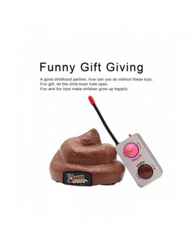 Décompression Jouet Télécommande Caca Voiture Drôle Parodie Nouveauté Nausée Astuce Jouet