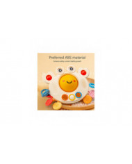 Jouet de préhension infantile Crabe de bande dessinée Textures multiples Silicone Pull Cordon Jouet De Dentition [...]