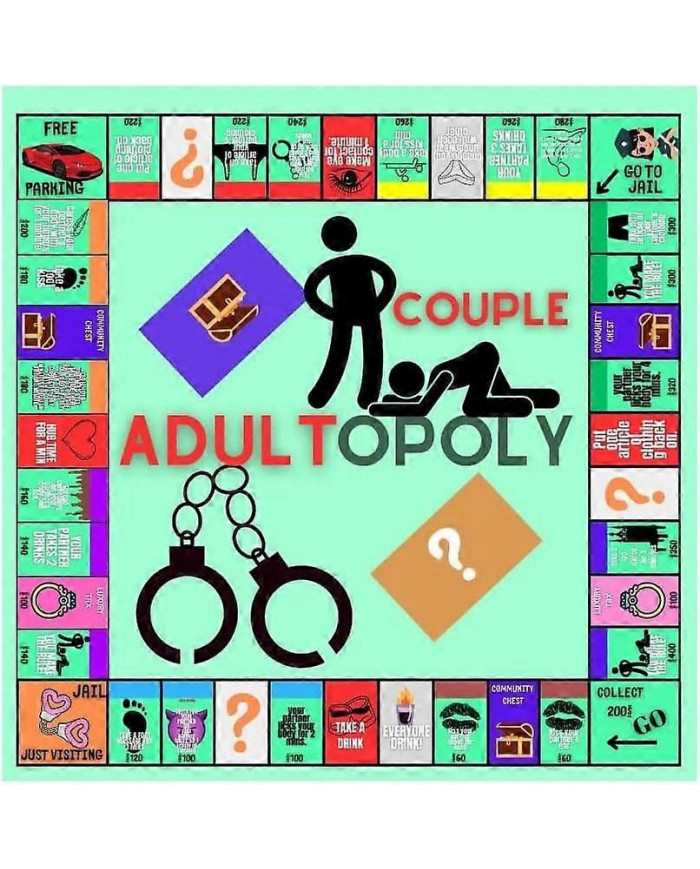 Jeu de société pour couple, jeu de société Opoly pour couple adulte, idées de soirée de rendez-vous, cartes de jeu [...]